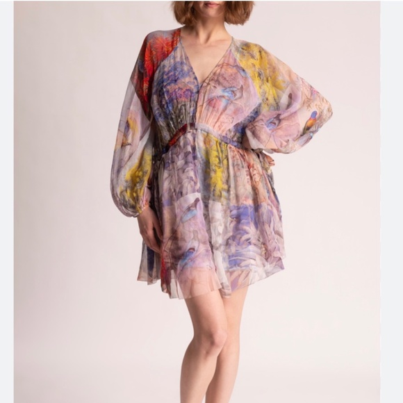 NWOT Zimmerman. Luminous tie side dress - Picture 4 of 13